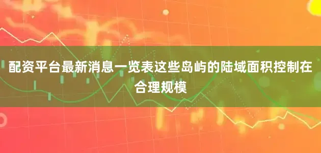 配资平台最新消息一览表这些岛屿的陆域面积控制在合理规模