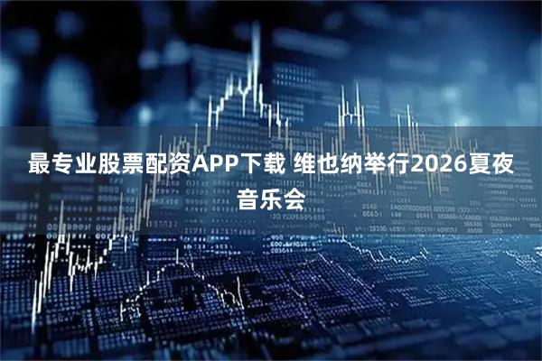 最专业股票配资APP下载 维也纳举行2026夏夜音乐会